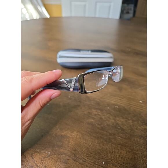 Vogue Eyeglasses Frame VO3962-548 Unisex Blue Gray Full Rim Rectangle 48-15-135 - Picture 2 of 16